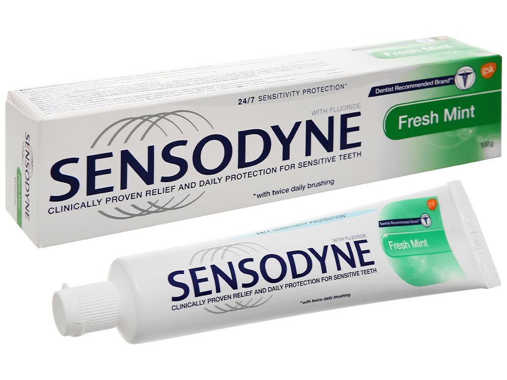 Đánh răng Sensodyne FreshMint 100g giá tốt tại Bách hoá XANH